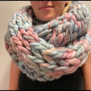 Winter infinity scarf
